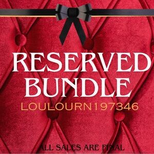 Reserved bundle